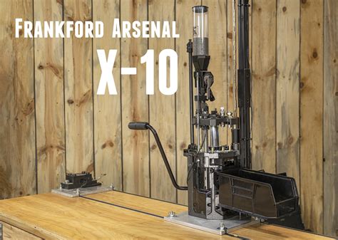 frankford arsenal x-10 progressive press